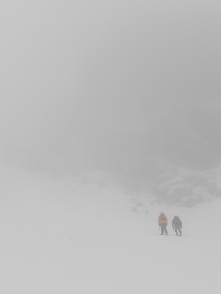 Climbers below Clogwyn Du. Copyright Haydn Williams 2010