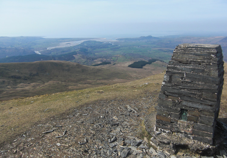 View towards Porthmadog from Moelwyn Mawr. Copyright Haydn Williams 2010