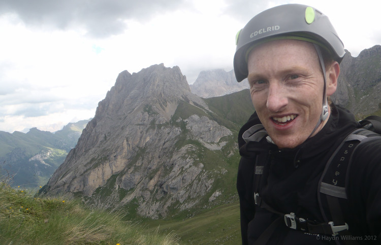 Me, with Colac behind me (literally and metaphorically). © Haydn Williams 2012