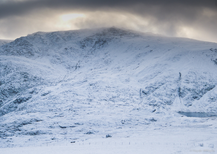 I will never get tired of this view. Glyder Fawr from Y Garn. © Haydn Williams 2014