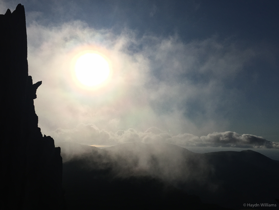 8PM on Glyder Fach. Lovely. © Haydn Williams 2015