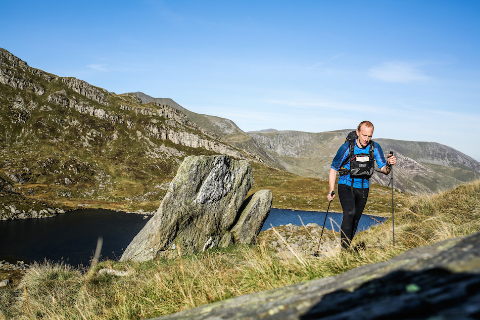 Approaching Bwlch Tryfan from Llyn Bochlwyd on day two. © Ian Corless 2015